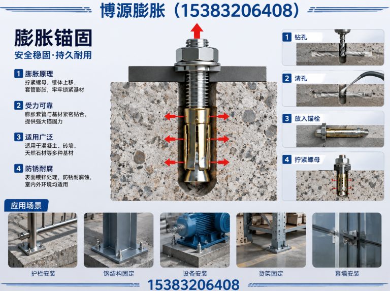 曲周县不锈钢膨胀螺栓展示图